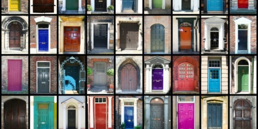 UK’s favourite front door colours